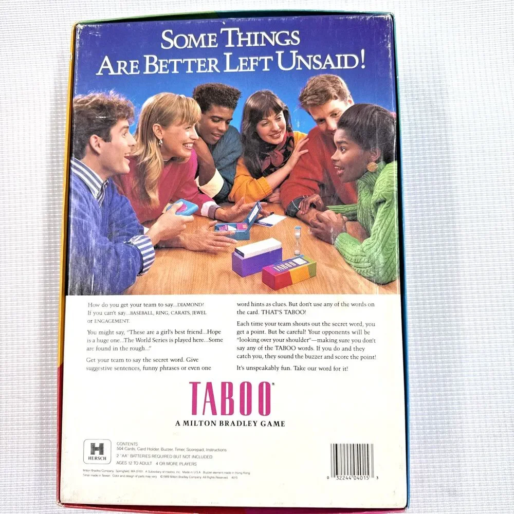 Milton Bradley vintage 1989